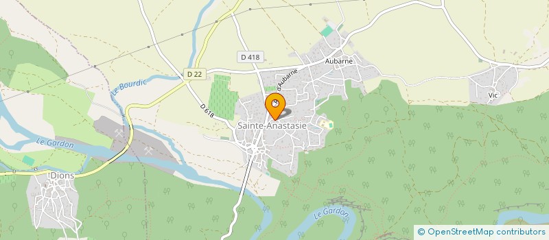 localisation de l'entreprise NICOLREM  SAINTE-ANASTASIE