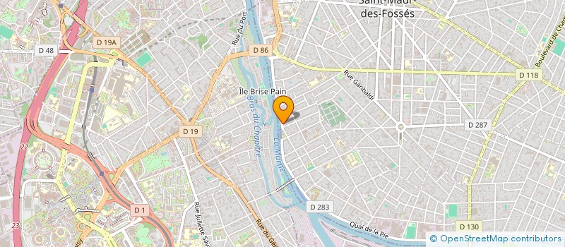 localisation de l'entreprise NICOLSON-MAIRE IMMO INDIVISION à SAINT-MAUR-DES-FOSSES