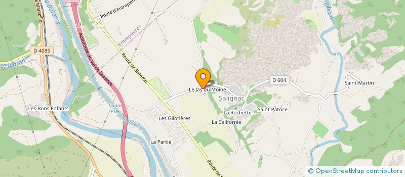 localisation de l'entreprise NICOLU  SALIGNAC