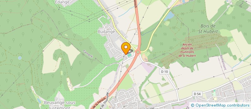 localisation de l'entreprise NICOMATH  FAMECK