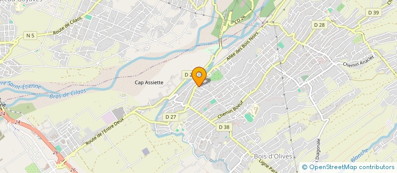 localisation de l'entreprise NICOMATISA à SAINT-PIERRE