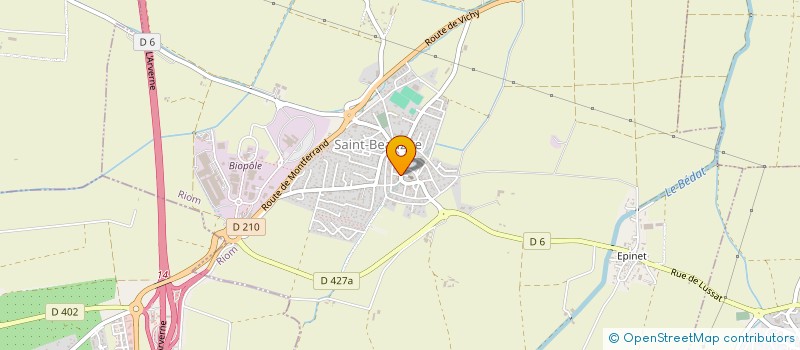 localisation de l'entreprise NICOMAX à SAINT-BEAUZIRE