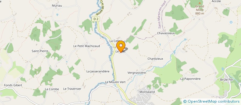 localisation de l'entreprise NICOMECA à SAINTE-CATHERINE