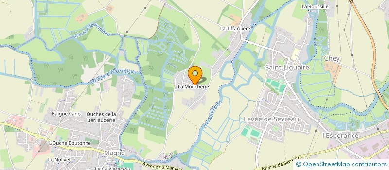 localisation de l'entreprise NICOMEL  NIORT