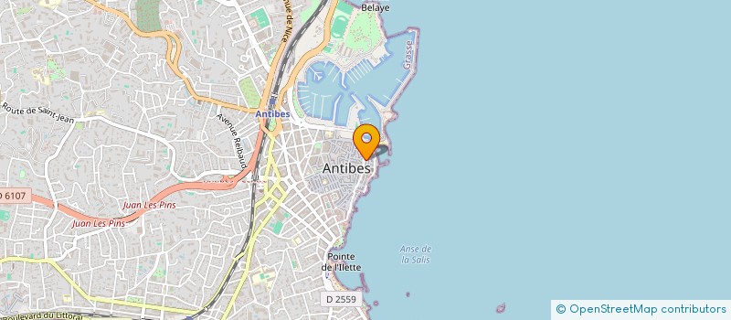 localisation de l'entreprise NICOPAT BIS à ANTIBES