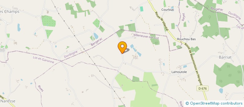 localisation de l'entreprise NICOPAUL  RAYET