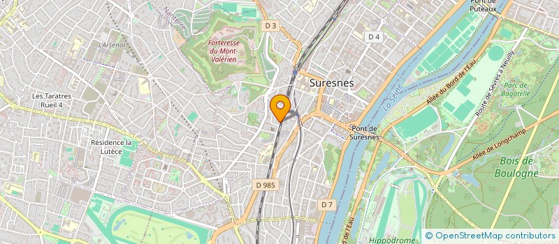 localisation de l'entreprise NICOPIERRE à SURESNES