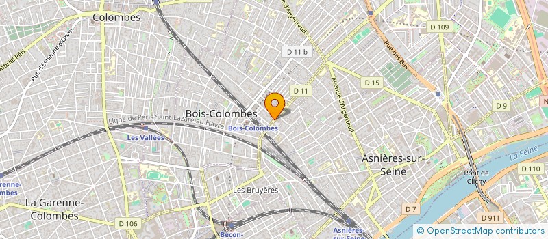 localisation de l'entreprise NICOPONDULAS CONSULTING à BOIS-COLOMBES