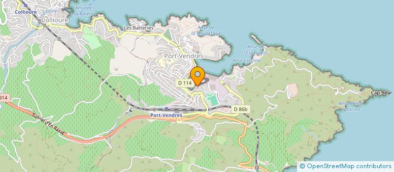 localisation de l'entreprise NICOREMI  PORT-VENDRES