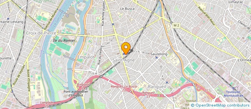 localisation de l'entreprise NICORP à TOULOUSE