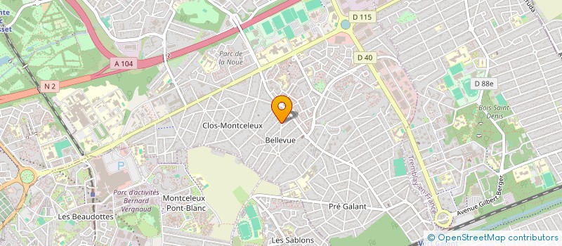 localisation de l'entreprise NICOS à VILLEPINTE