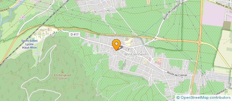 localisation de l'entreprise NICOSAB&CO  WINTZENHEIM