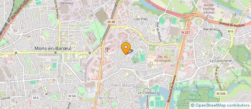 localisation de l'entreprise NICOSSS ET PASCALINE à VILLENEUVE-D'ASCQ