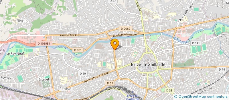 localisation de l'entreprise NICOSWITCH  BRIVE-LA-GAILLARDE