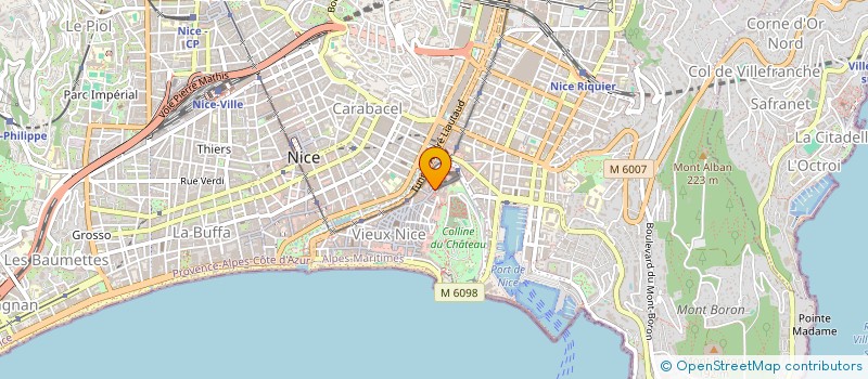 localisation de l'entreprise NICOTEO à NICE