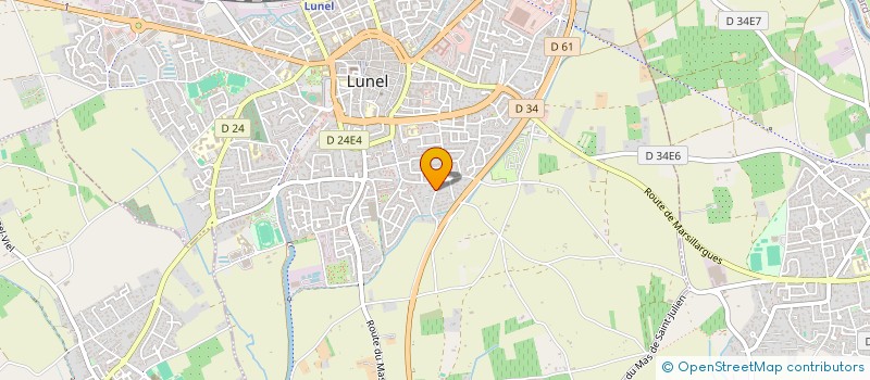 localisation de l'entreprise NICOTINE à LUNEL