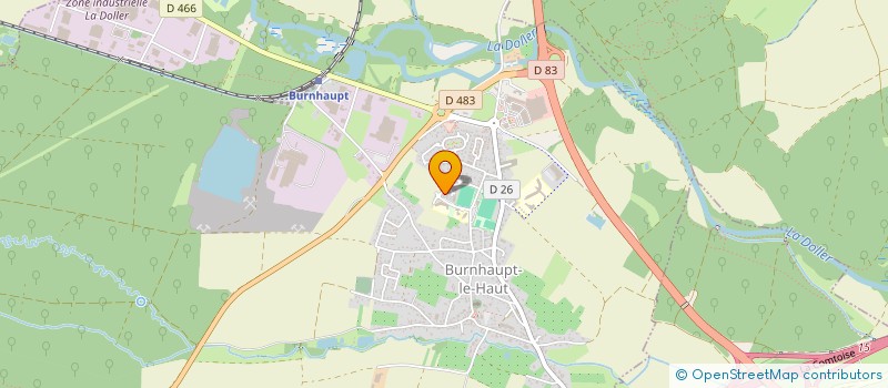 localisation de l'entreprise NICOTINE  BURNHAUPT-LE-HAUT