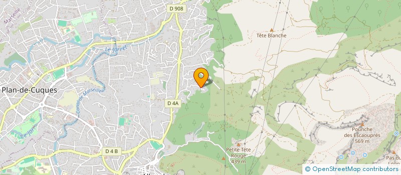 localisation de l'entreprise NICOTONI  ALLAUCH