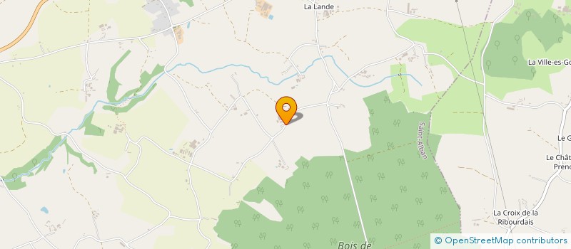 localisation de l'entreprise NICOTRANS à LAMBALLE-ARMOR