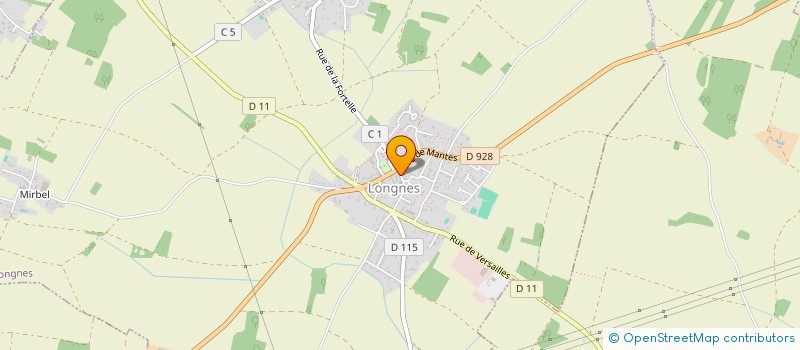 localisation de l'entreprise NICOTRANS TP à MONDREVILLE
