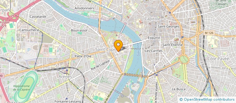 localisation de l'entreprise NICOTUPE  TOULOUSE