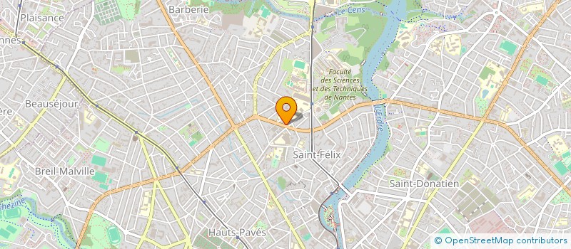 localisation de l'entreprise NICOTYPH à NANTES