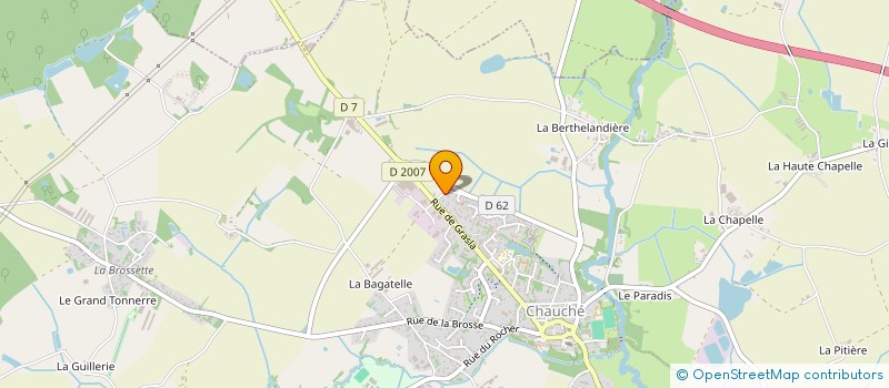 localisation de l'entreprise NICOU PERE ET FILS à ESSARTS-EN-BOCAGE