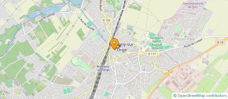 localisation de l'entreprise NICOULINA NAILS à BRETIGNY-SUR-ORGE