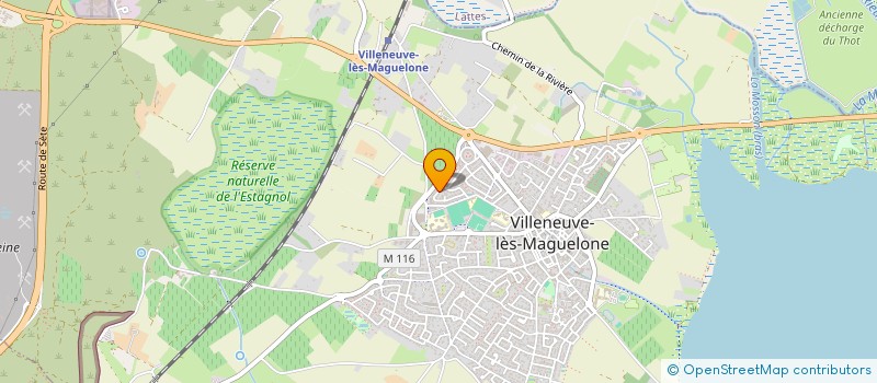 localisation de l'entreprise NICOVAL  VILLENEUVE-LES-MAGUELONE