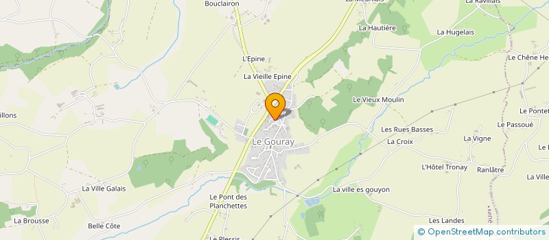 localisation de l'entreprise NICRI à LE MENE