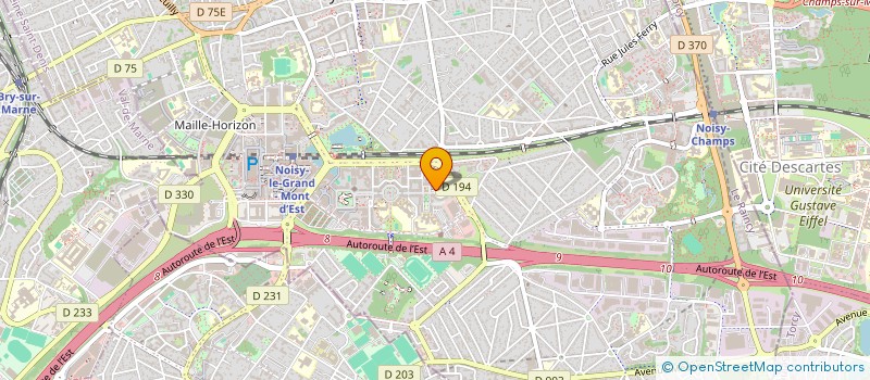 localisation de l'entreprise NICYDAR à NOISY-LE-GRAND