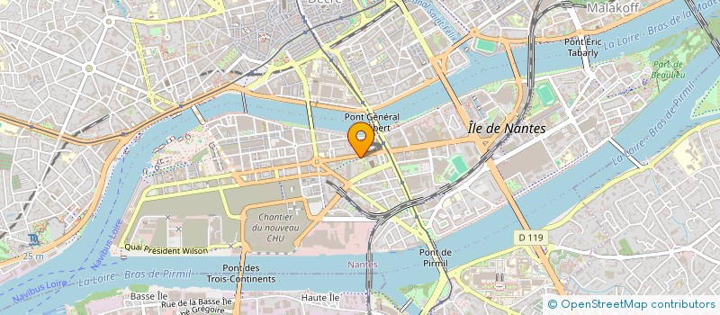 localisation de l'entreprise NID'ANGES à NANTES