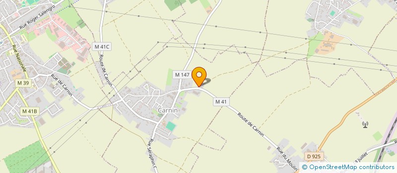 localisation de l'entreprise NID'ANGES  CARNIN