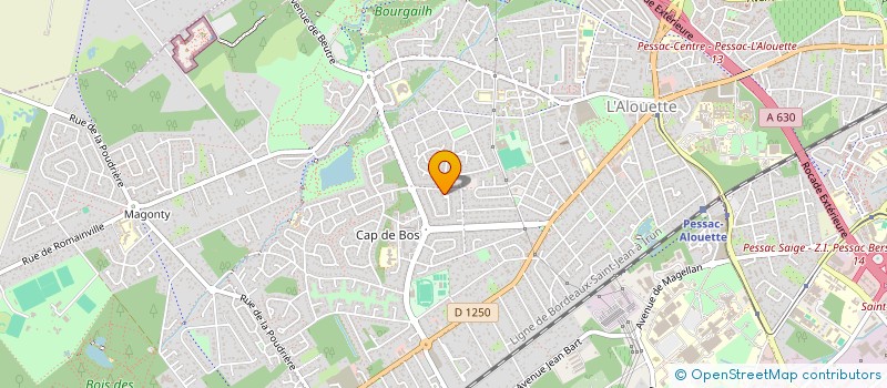localisation de l'entreprise NID'ARCHI à PESSAC