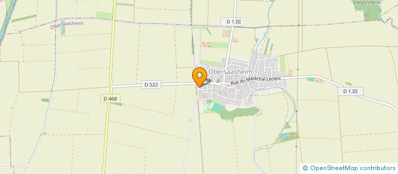 localisation de l'entreprise NID D'ABEILLES OBERSAASHEIM  OBERSAASHEIM