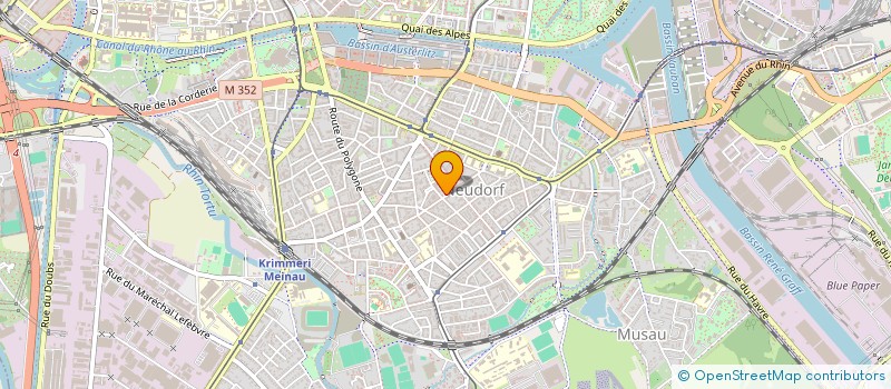 localisation de l'entreprise NID D'ACTIONS à STRASBOURG