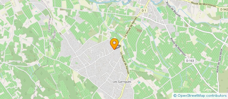 localisation de l'entreprise NID D'AMOUR  MAZAN