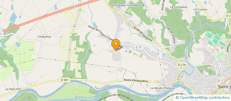 localisation de l'entreprise NID D'ANGE à SAINT-JUNIEN