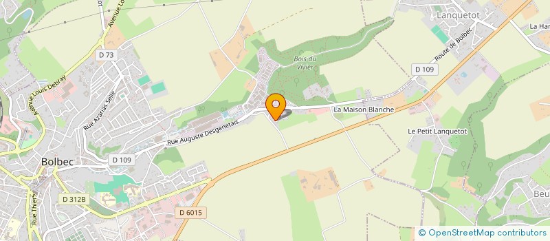 localisation de l'entreprise NID D'ANGE à BOLBEC