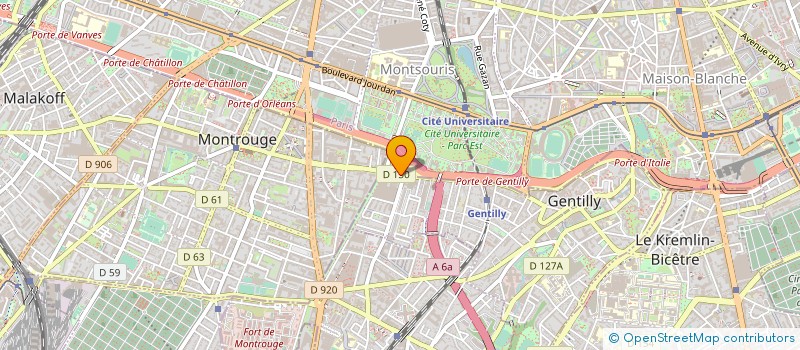 localisation de l'entreprise NID D'EVEIL à GENTILLY