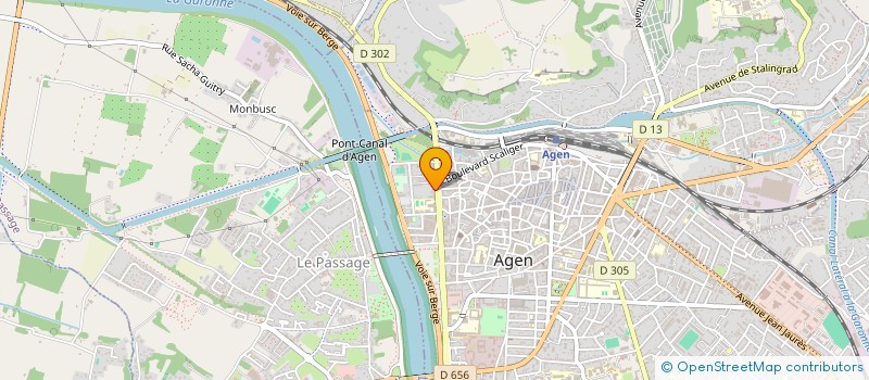 localisation de l'entreprise NID DE NANAS  AGEN