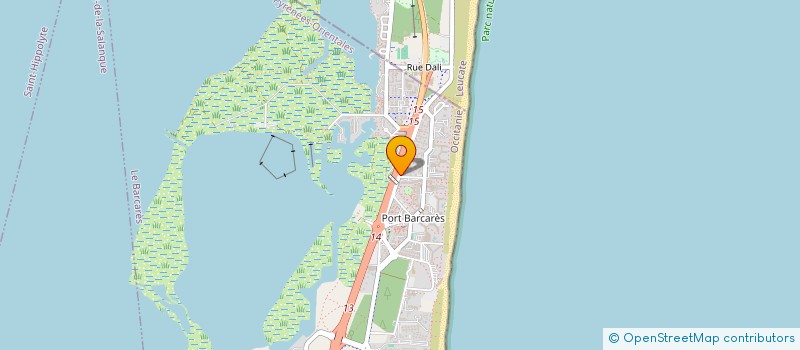 localisation de l'entreprise NID DORE  LE BARCARES