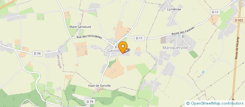 localisation de l'entreprise NID DOUX LAIT à GERVILLE