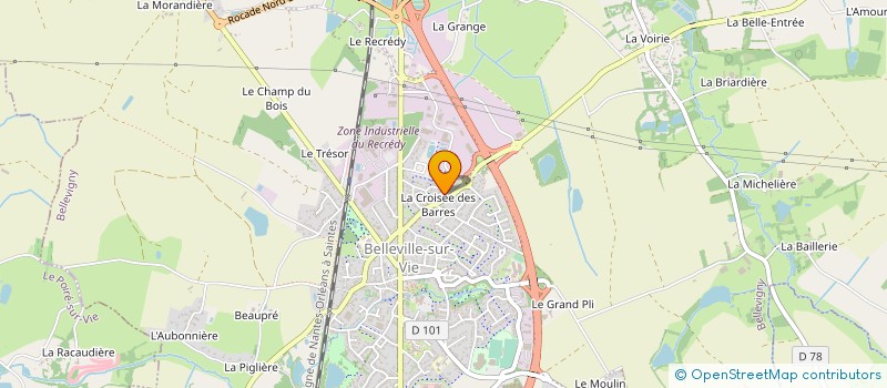 localisation de l'entreprise NID'ENFANTS à BELLEVIGNY