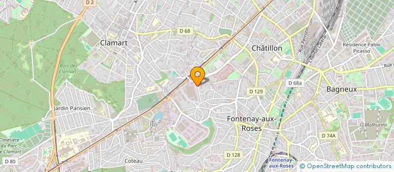 localisation de l'entreprise NID2PIE à FONTENAY-AUX-ROSES