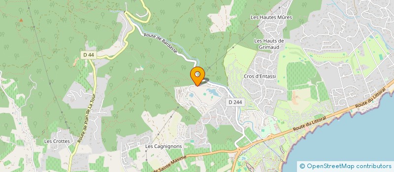 localisation de l'entreprise NID3R2C  LA MOLE