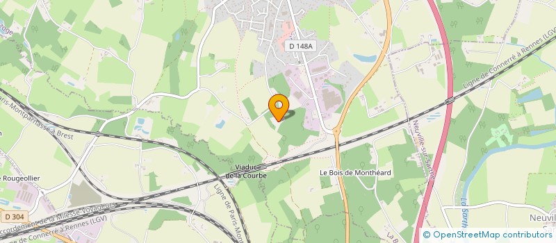 localisation de l'entreprise NIDAB  LA BAZOGE