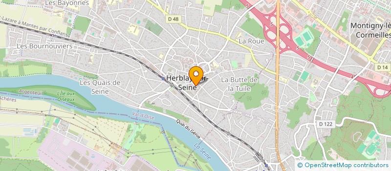 localisation de l'entreprise NIDAL VTC  HERBLAY-SUR-SEINE