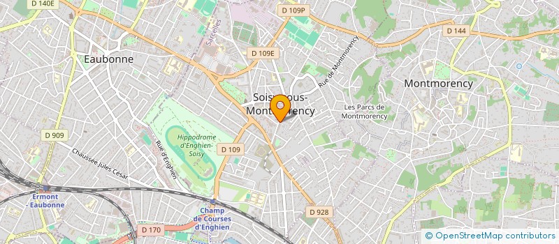 localisation de l'entreprise NIDAVENTA  SOISY-SOUS-MONTMORENCY
