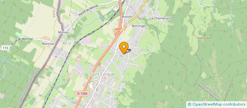 localisation de l'entreprise NIDD  SAINT-CERGUES